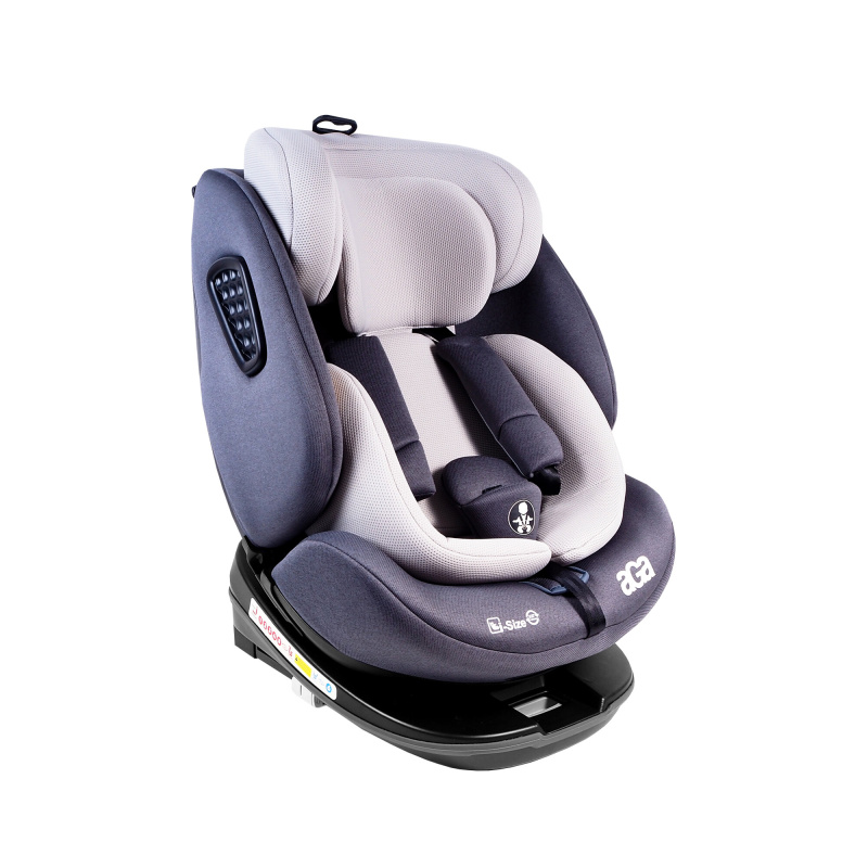 Aga Autosedačka i-Size 360° 0-36 kg DS1812 Šedá