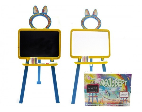 Doloni Magnetická plastová tabule Modro-žlutá