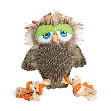 HipHop Hračka Sova z Juty - 28cm