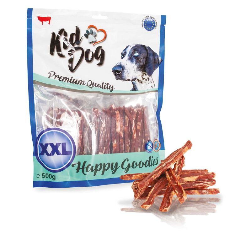 KIDDOG hovězí steak v proužku  500 g