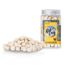 KIDDOG Super Premium 100% freeze dried CHICKEN CUBES - čisté kuřecí maso sušené mrazem 80 g