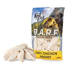 KIDDOG B.A.R.F. 100 % Chicken Breast freeze dried - čisté maso sušené mrazem 220 g