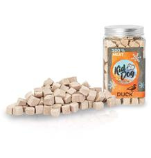 KIDDOG Super Premium 100% freeze dried DUCK CUBES - čisté kachní maso sušené mrazem 75 g