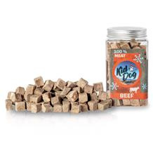 KIDDOG Super Premium 100% freeze dried BEEF CUBES - čistá hovězí svalovina sušená mrazem 70 g