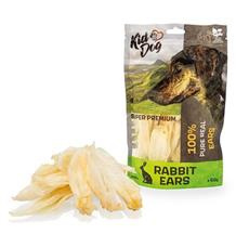 KIDDOG SUPER PREMIUM 100% přírodní králičí uši  50 g