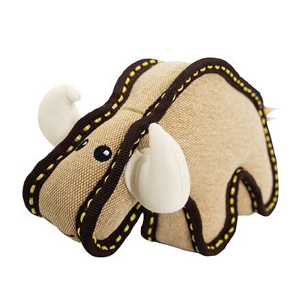 Býk jutový 24 cm, robustní hračka pro psy, HIPHOP DOG 1 ks