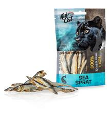 KIDCAT SUPER PREMIUM 100% dried real SEA SPRAT - mini sušený mořský šprot, 6 cm / 40 g
