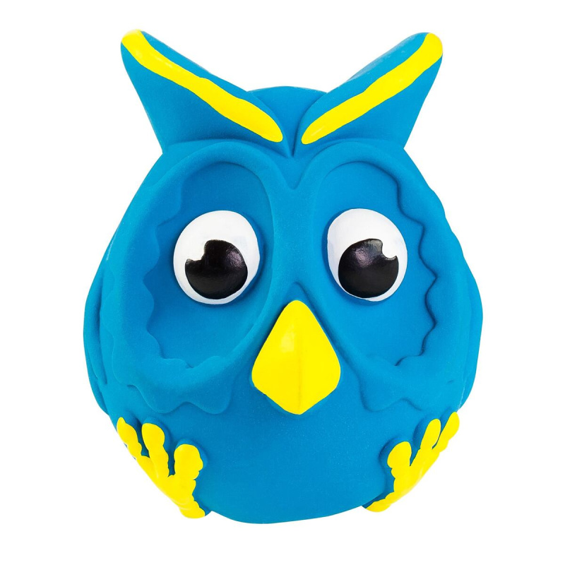 Sovička s reálným zvukem , latex, HipHop 11 cm