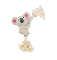 Koala na bavlněném laně se zvukem 10/24 cm, latex, HipHop 1 ks
