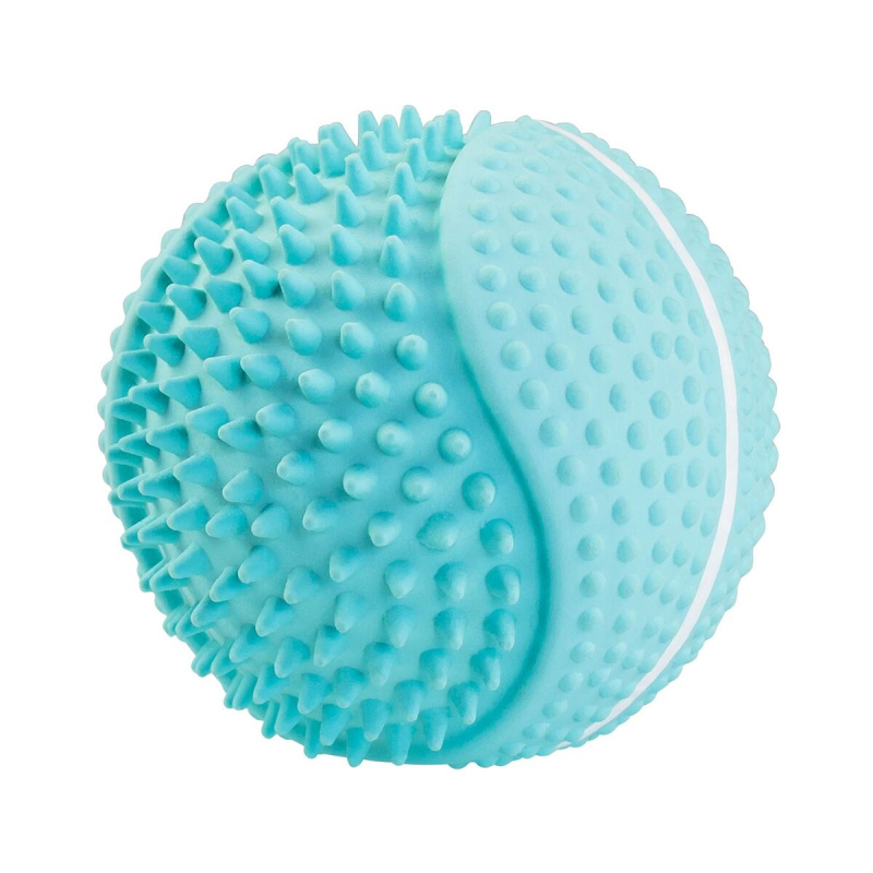 Ježatý míč se zvukem, latex, HipHop 8 cm