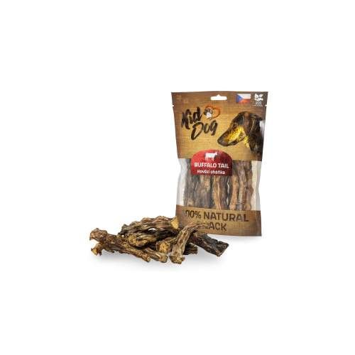 KIDDOG 100% Natural Snack, hovězí oháňka bez kůže 12 cm  200g