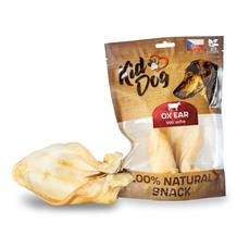 KIDDOG 100 % Natural Snack OX - volí ucho přírodní 17 cm   1ks