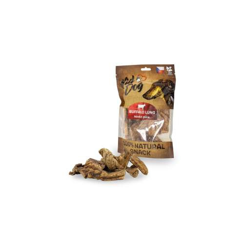 KIDDOG 100% Natural Snack, hovězí plíce 4-8 cm 80g