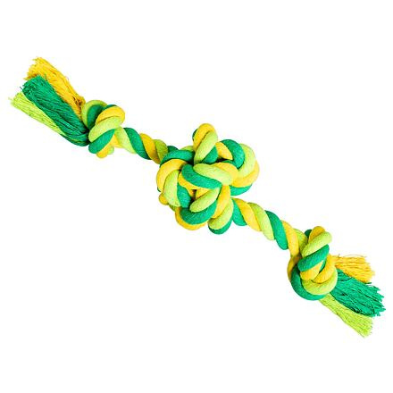 Míč se 2 rameny HipHop bavlněný, limetková, zelená 22cm/80g