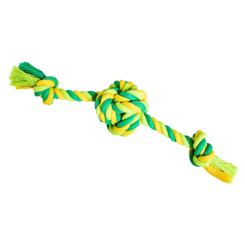 Míč se 2 rameny HipHop bavlněný  limetková, zelená 30cm/160g