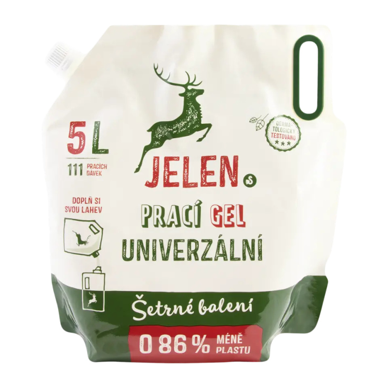Jelen Prací gel univerzální – náhradní náplň (5 l)