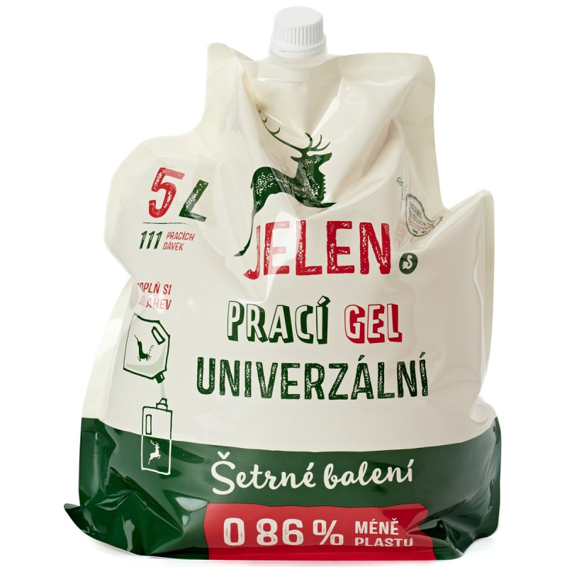 Jelen Prací gel univerzální – náhradní náplň (5 l)