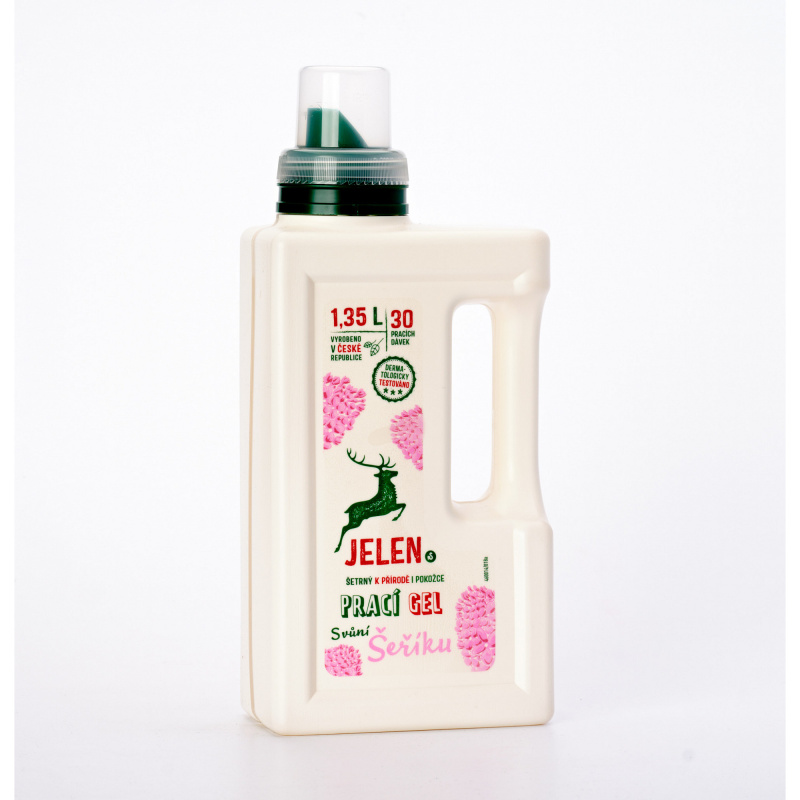Jelen Prací gel s vůní šeříku, 1,35l