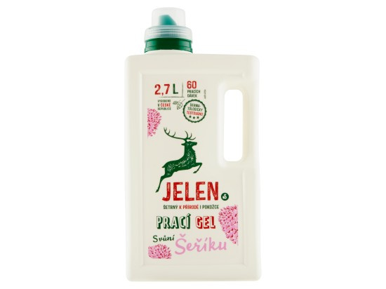 Jelen Prací gel s vůní šeříku, 2,7l