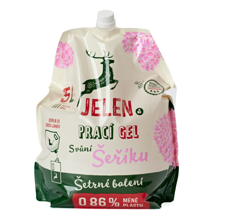 Jelen Prací gel s vůní šeříku refill, 5l