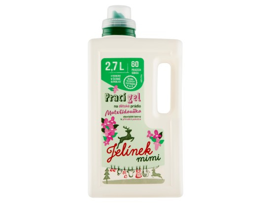 Jelínek Prací gel s vůní mateřídoušky (2,7 l)