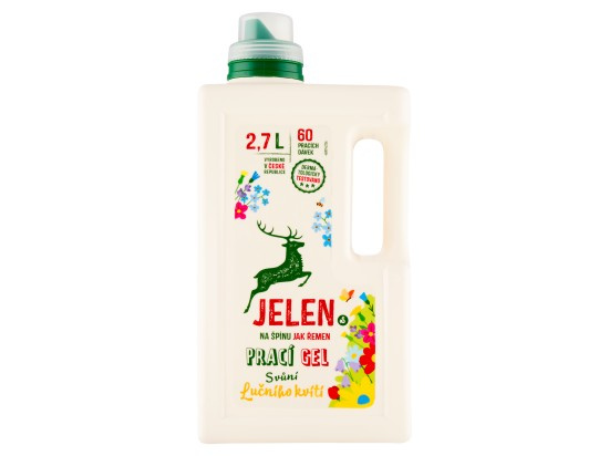 Jelen Prací gel s vůní luční kvítí 2,7 l