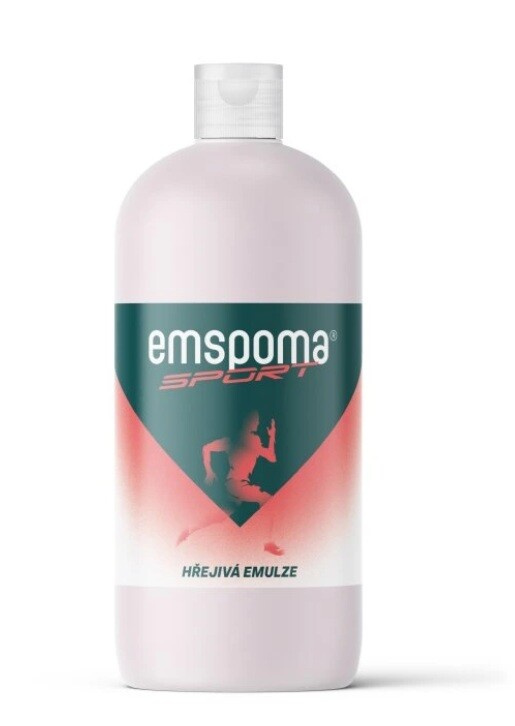 EMSPOMA Sport Hřejivá masážní emulze 1000 ml