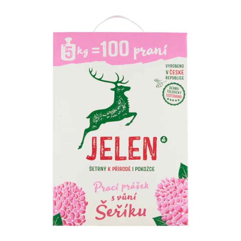 Jelen Prací prášek s vůní šeříku 5 kg