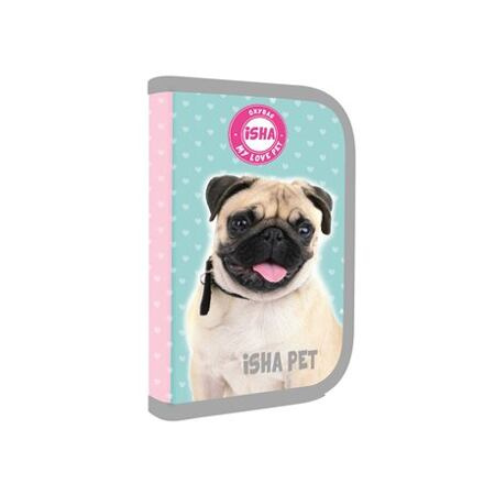 Oxybag  Penál 1 p. s chlopní, naplněný - ISHA - My love Pet