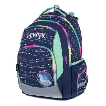 OXYBAG Školní batoh - OXY Style Mini Unicorn pattern