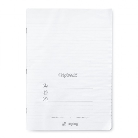 Náplň sešit A4 OXYbook 40 listů, tisk 1/1 linky 8mm KARTONPP