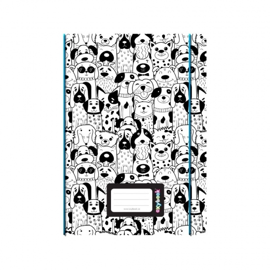 Karton P+P Sešit PP Oxybook A4 40 listů Dogs