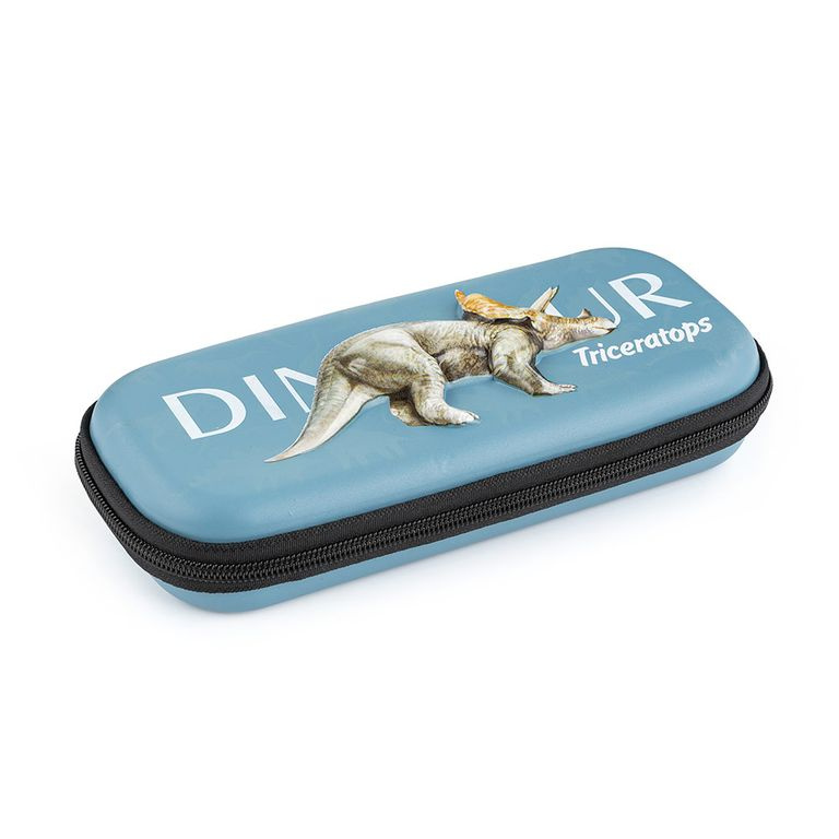 OXYBAG Školní penál 3D etue DINO Triceraptos