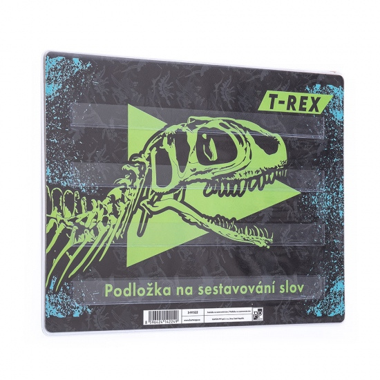 Karton P+P Podložka na sestavování slov Tyranosaurus Rex