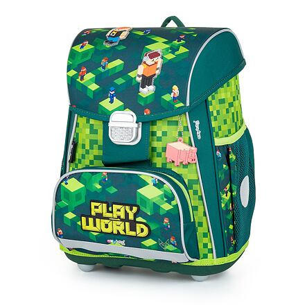 OXYBAG BATOH PREMIUM 3.dílný set - PLAYWORLD zelený