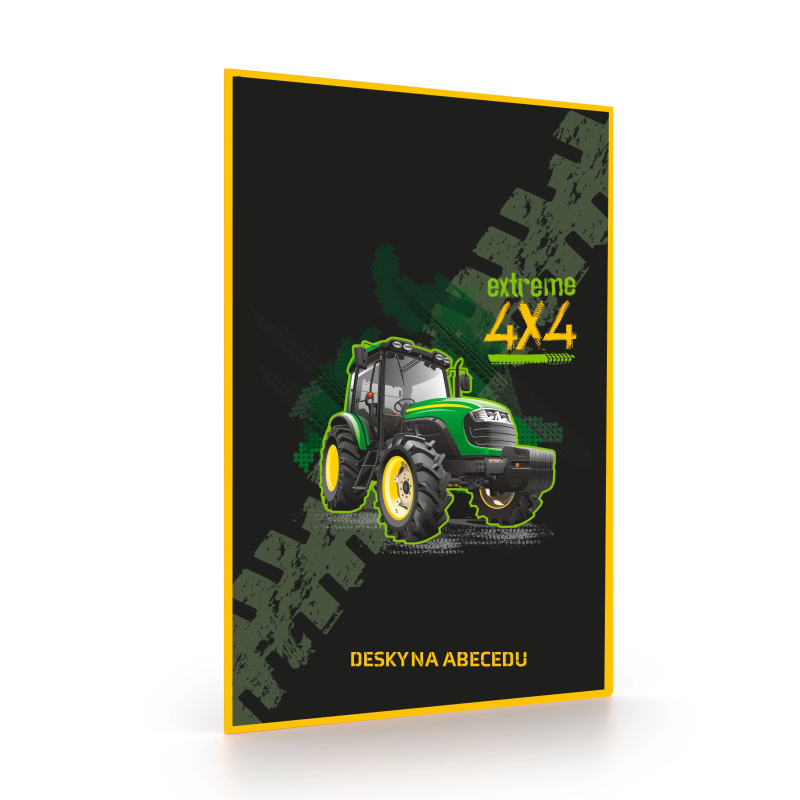 Karton P+P Desky na abecedu traktor