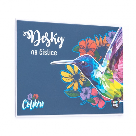 Desky na číslice Kolibřík KARTONPP
