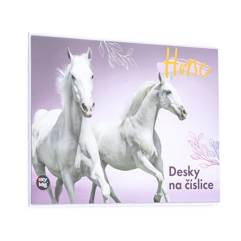 Desky na číslice kůň KARTONPP