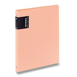 Karton P+P Pastelini 4kroužkový pořadač meruňkový 20 mm A4