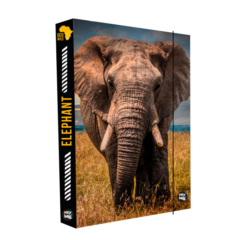 OXYBAG Box na sešity A4 Jumbo Slon