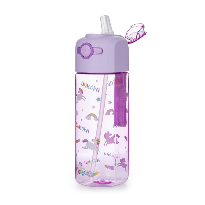 OXYBAG Láhev OXY SMiLE 450 ml - Unicorn