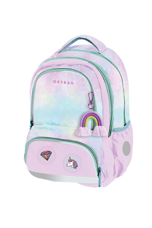 Oxybag Školní batoh OXY NEXT Rainbow