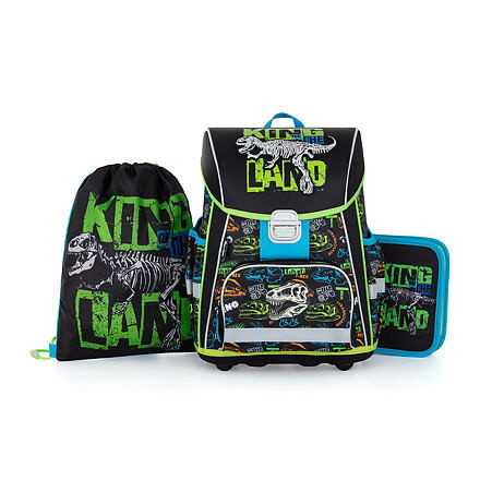 Oxybag Školní set 3ks PREMIUM Premium Dinosaurus