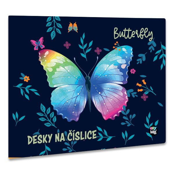 Desky na číslice Motýl 2