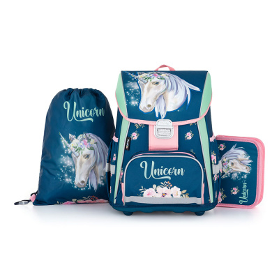 Oxybag školní set 3dílný Premium unicorn 1