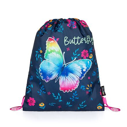 OXYBAG Sáček na cvičky 30x37cm Motýl 2