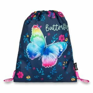 OXYBAG Sáček na cvičky 30x37cm Motýl 2