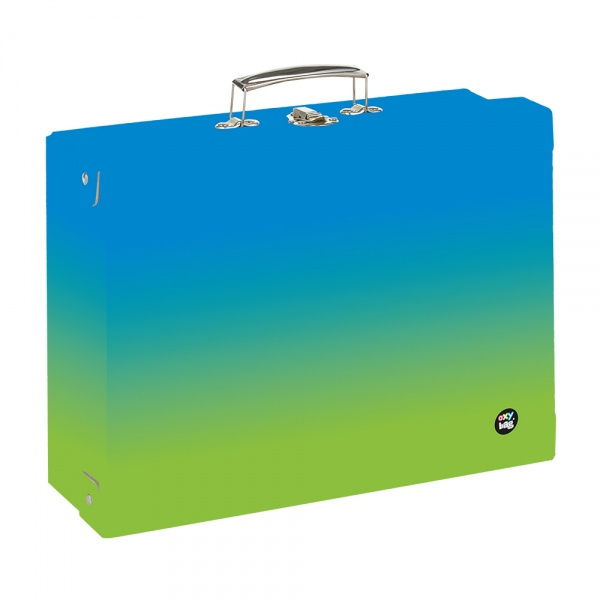 Oxybag lamino Hranatý A4 Oxy Ombre Blue- green