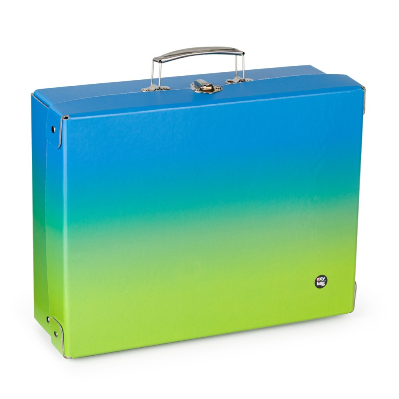 Oxybag lamino Hranatý A4 Oxy Ombre Blue- green