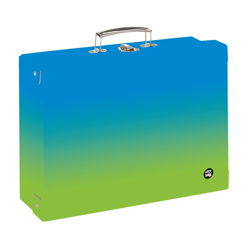 Oxybag lamino Hranatý A4 Oxy Ombre Blue- green
